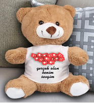 Gerçek Olan Benim Sevgim Temalı Peluş Ayıcık 23 Cm 82207
