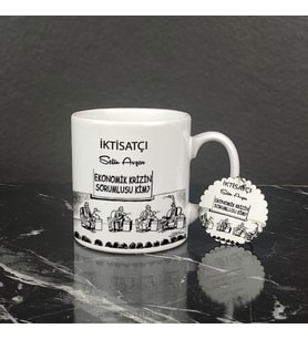 İktisatçı Kupa Bardak ve Anahtarlık Set