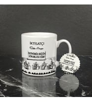 İktisatçı Kupa Bardak ve Anahtarlık Set