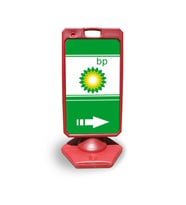 BP   Reklam ve Yönlendirme Uyari Dubasi A Tabela Kırmızı
