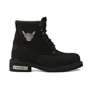 Harley Davidson Siyah Kadın Botu 025G100109-Black-Nubuk
