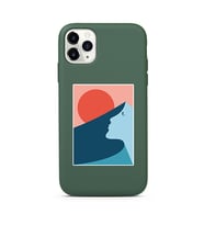 Koyu Yeşil Lansman Telefon Kılıfı Iphone 11 Pro Max