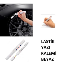 PAINT Lastik Yazma Kalemi Beyaz