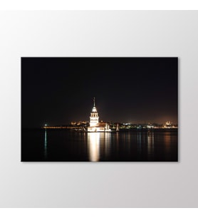 Arty Tablo Kız Kulesi Tablo (Karışık)