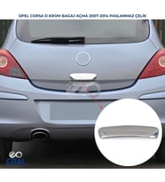 OPEL CORSA D KROM BAGAJ AÇMA  2007-2014 Arası P.Çelik