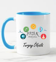 Fizik Mühendisi Kupa Bardağı Mavi
