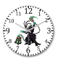 League Of Legends Thresh Lantern Duvar Saati Bombeli Gercek Cam