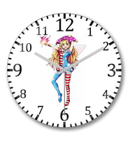 Clownpiece Duvar Saati Bombeli Gercek Cam