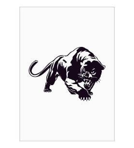 Puma Araba Stickerı yapıştırma Sticker Etiket