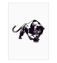Puma Araba Stickerı yapıştırma Sticker Etiket