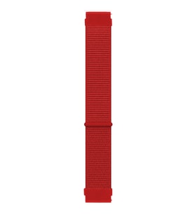 Microsonic Huawei Honor Magic Watch 2 46mm Hasırlı Kordon Woven Sport Loop Kırmızı