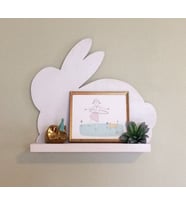 Tavşan lake montessori duvar rafı