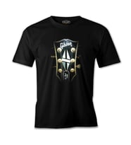 Gitar - Gibson 2 Siyah Erkek Tshirt
