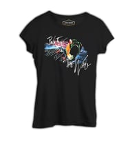 Pink Floyd - The Wall Siyah Kadın Tshirt
