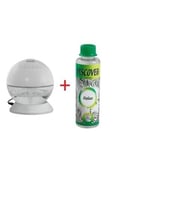 Discover Sihirli Küre Geniş Alan Kokulandırma Makinesi Işıklı Beyaz + 1 Adet Relax Solüsyonu Zarİff Home