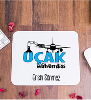 Uçak Mühendisi Mouse Pad