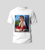 Fotoğraf Baskılı Çocuklar İçin Bisiklet Yaka T-Shirt