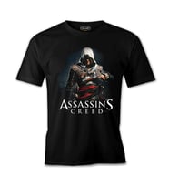 Assassin's Creed Siyah Erkek Tshirt