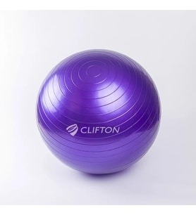 Clifton 65 cm Mor Dura-Strong Deluxe Pilates Topu