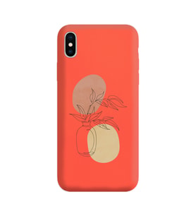 Turuncu Lansman Kılıf iPhone XS Max