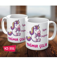 Kişiye Özel İsimli İyiki Doğdun Hediye Kupa Bardak