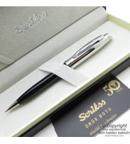 Scrikss 39 Siyah Krom Versatil Kalem  Scrikss Oscar  İsme Özel Kalem  Hediye Kalem
