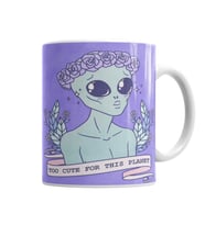 Cute Alien Uzaylı Kupa Bardak Porselen