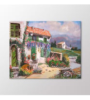 Arty Tablo Çiftlik-Evi Tablo (Karışık)