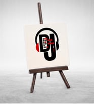 BK Gift Kişiye Özel Mesleki Dj Şovaleli Doğal Taş  1