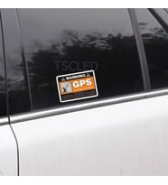 4 Adet Gps Takip Sistem Etiketi Sticker Yapıştırması 8CMX5CM