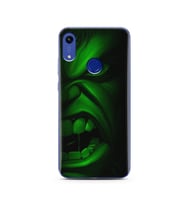 Hulk Tasarım Süper Şeffaf Silikon Telefon Kılıfı Huawei Honor 8A 