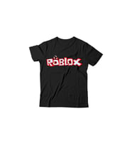 Roblox Çocuk Siyah Tişört