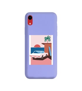 Mor Lansman Kılıf iPhone XR