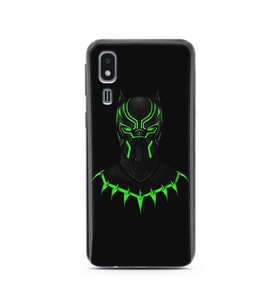 Black Panter Tasarım Süper Şeffaf Silikon Telefon Kılıfı Samsung A2 Core