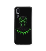 Black Panter Tasarım Süper Şeffaf Silikon Telefon Kılıfı Samsung A2 Core