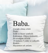 Kişiye Özel Baba Yastığı
