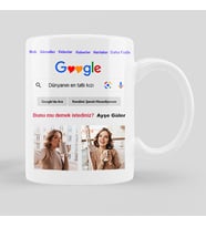Kişiye Özel Google Kupa Bardak