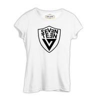 Seventeen - Logo Arma Beyaz Kadın Tshirt