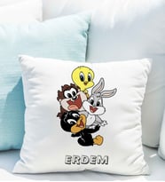 Looney Tunes Çizgi Film Yastığı Kişiye Özel
