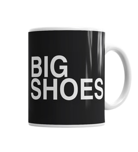 Big Shoes Kupa Bardak Porselen