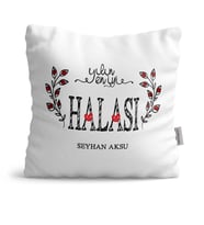 BK Gift Kişiye Özel Yılın En İyi Halası  Yastık