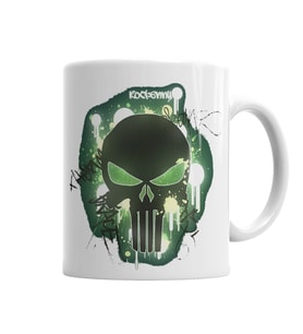 Skull Kupa Bardak Porselen