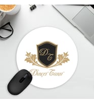 İsme Özel Çerçeve Tasarım Oval Mousepad