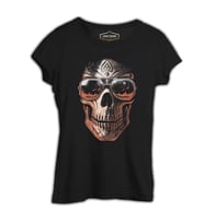 Kuru Kafa Siyah Kadın Tshirt