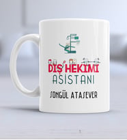 Diş Hekimi Asistanı Kupa Bardak