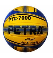 Petra Ptc 7000 Voleybol Topu El Dikişli Voleybol topu Sarı Mavi