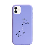 Akrep Burcu (Escorpiao) Yıldız Haritası Tasarımlı Kılıf iPhone 11