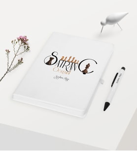 BK Gift Kişiye Özel Satranç Öğretmeni Temalı Beyaz Defter Kalem Hediye Seti - 1