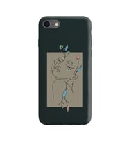 Siyah Lansman Telefon Kılıfı Iphone 8