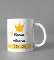 Kişiye Özel Canım Annem Kupası